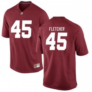 Men's Alabama Crimson Tide #45 Thomas Fletcher Crimson Replica NCAA College Football Jersey 2403FIKV6